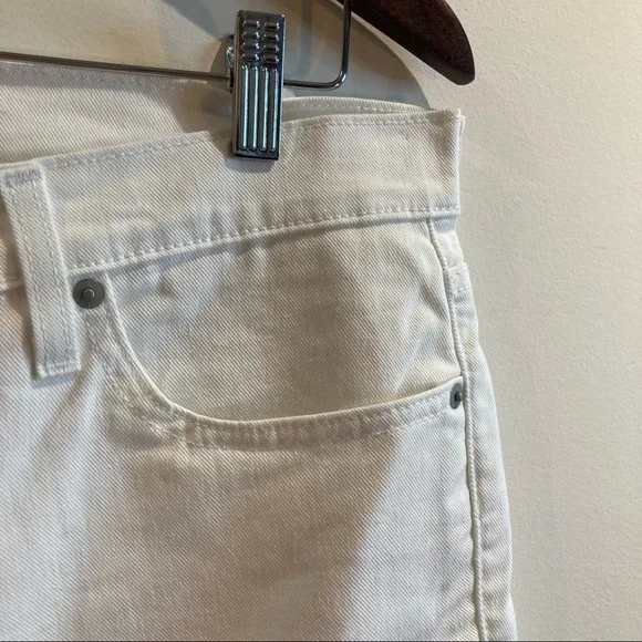 LEVI’S 511 Sz 33 x 32 Premium Denim White Jeans - Picture 4 of 12